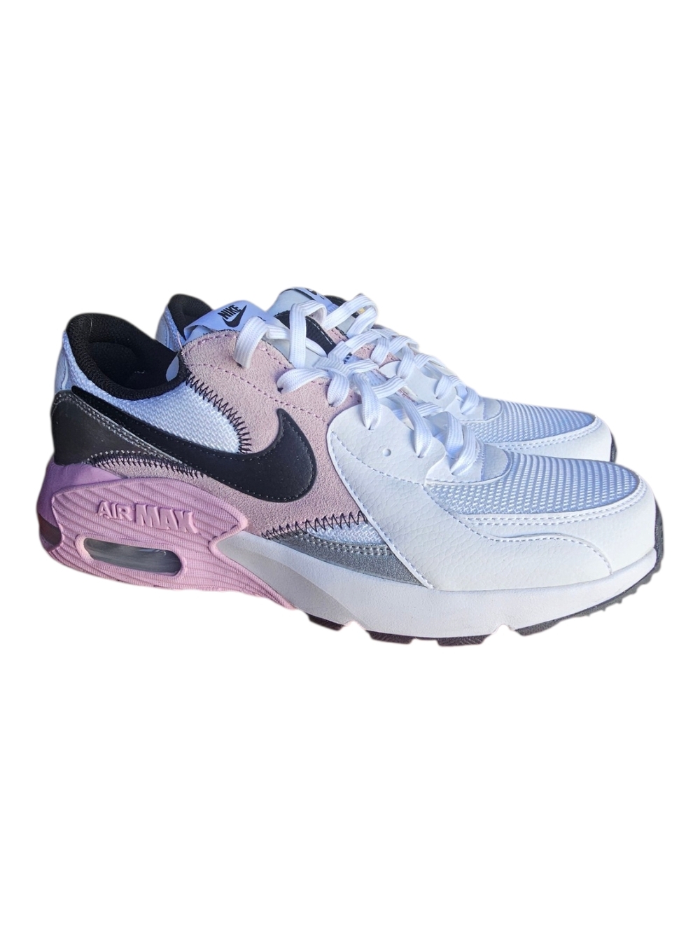 Nike Air Max Women's White Black Pink Sneakers